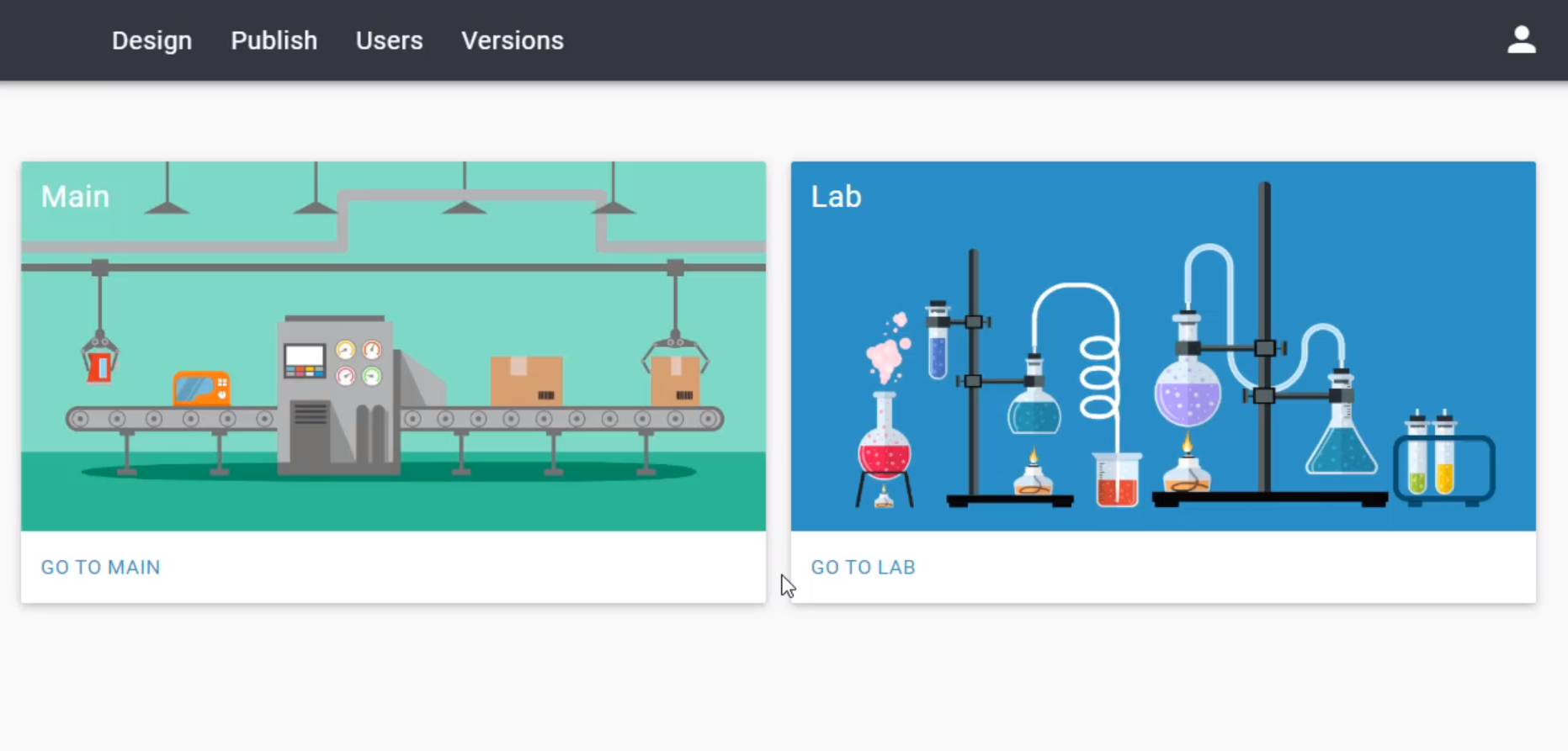 screenshot of Triggre