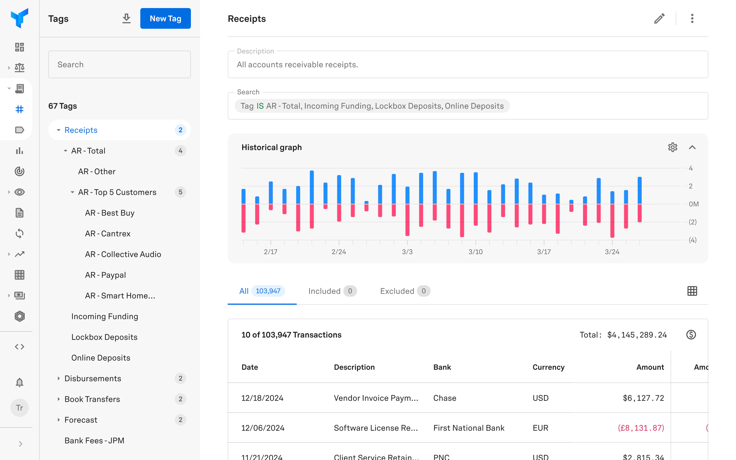 screenshot of Trovata