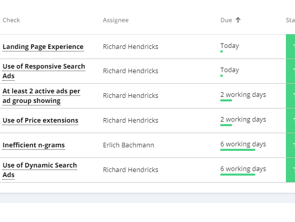 screenshot of TrueClicks