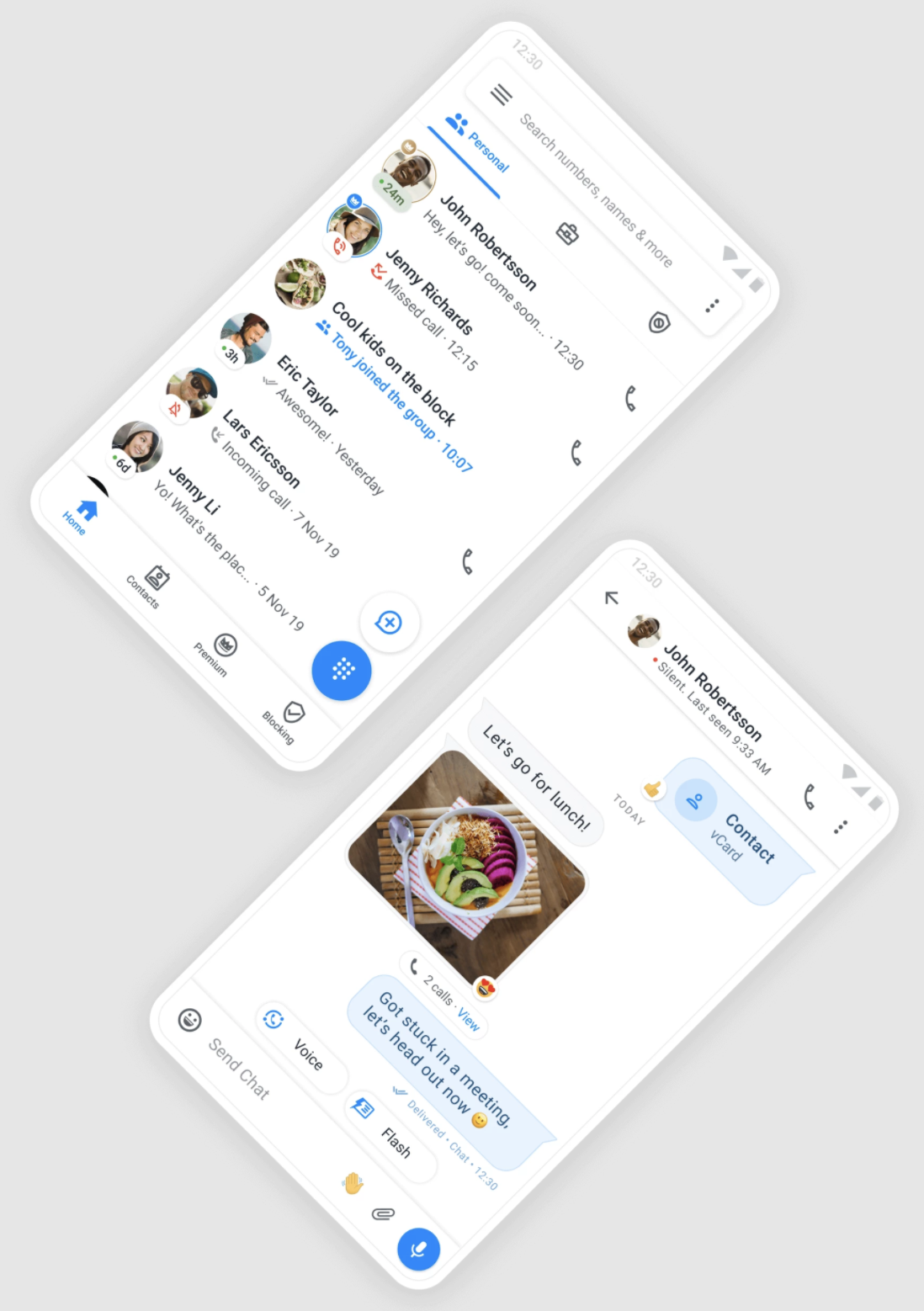 screenshot of Truecaller