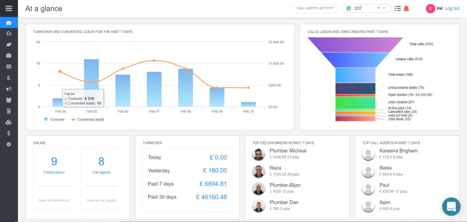 screenshot of Tryoup