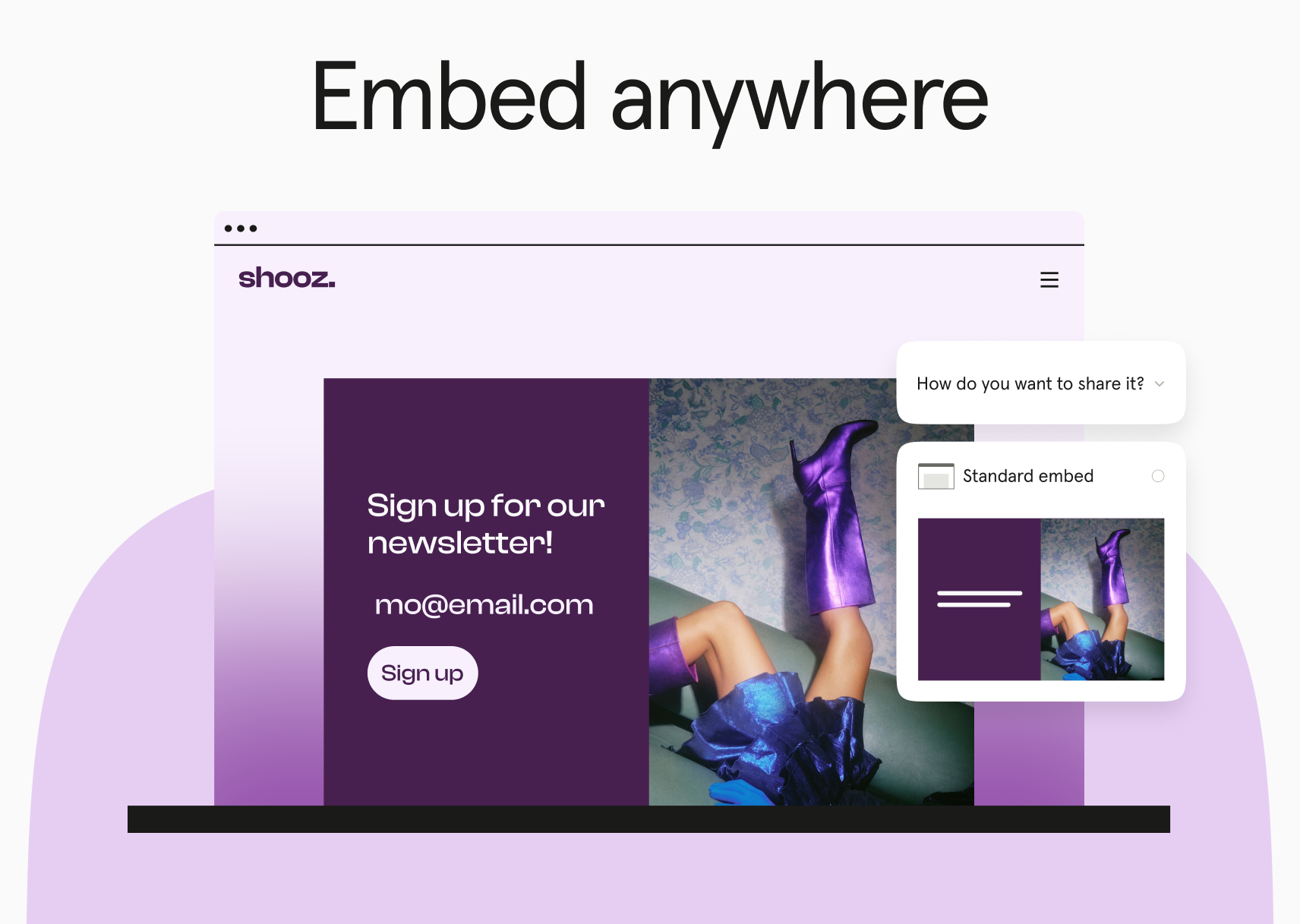 screenshot of Typeform