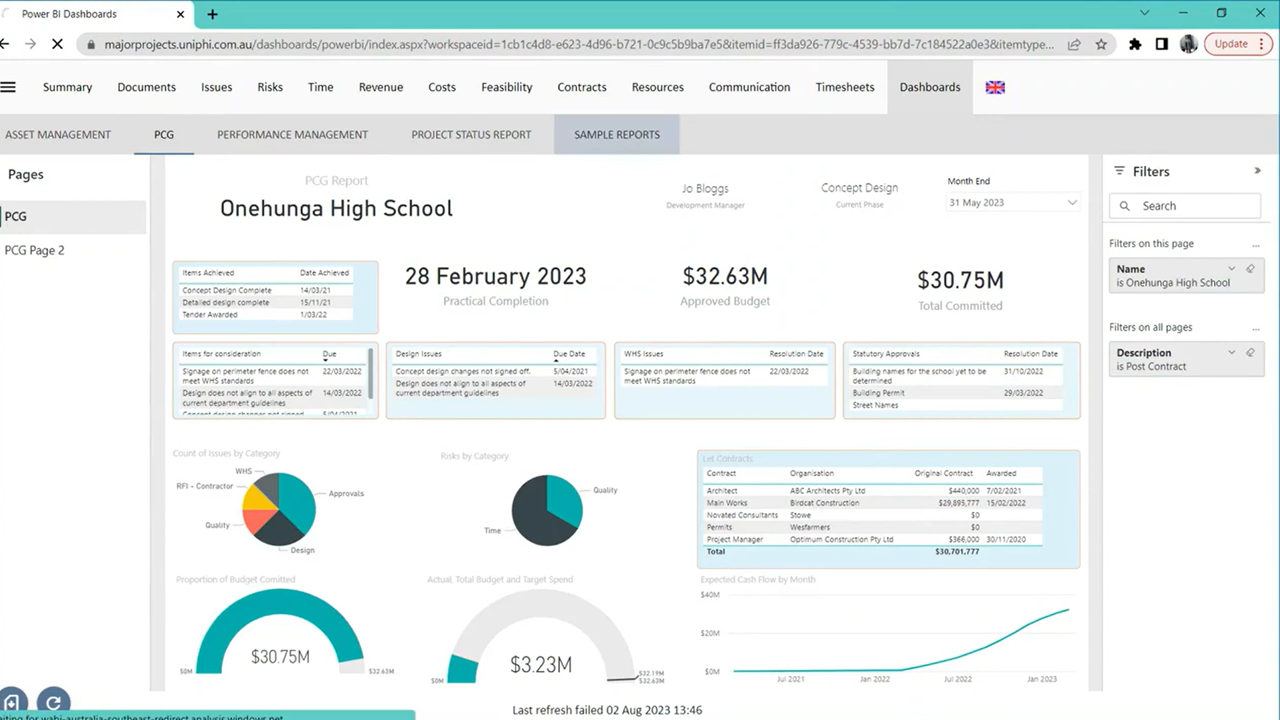 screenshot of UniPhi