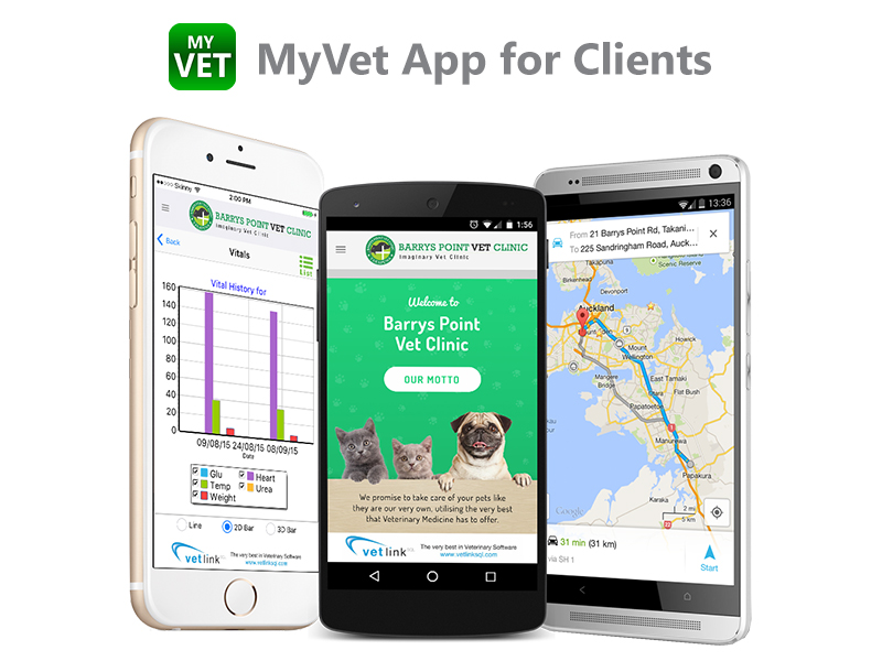 screenshot of VetlinkPRO