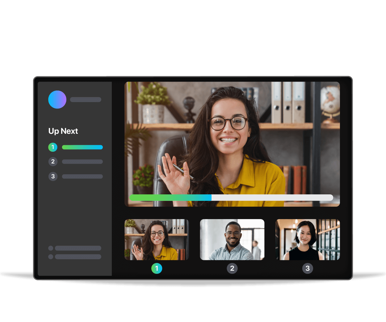 screenshot of Vidcast