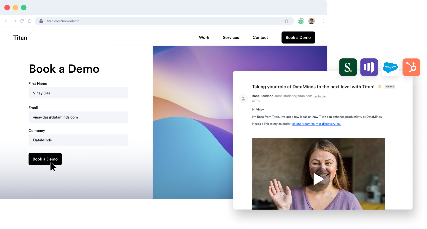 screenshot of Vidyard