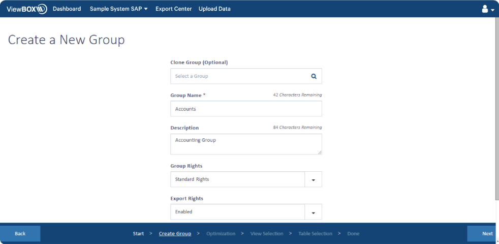 screenshot of ViewBox