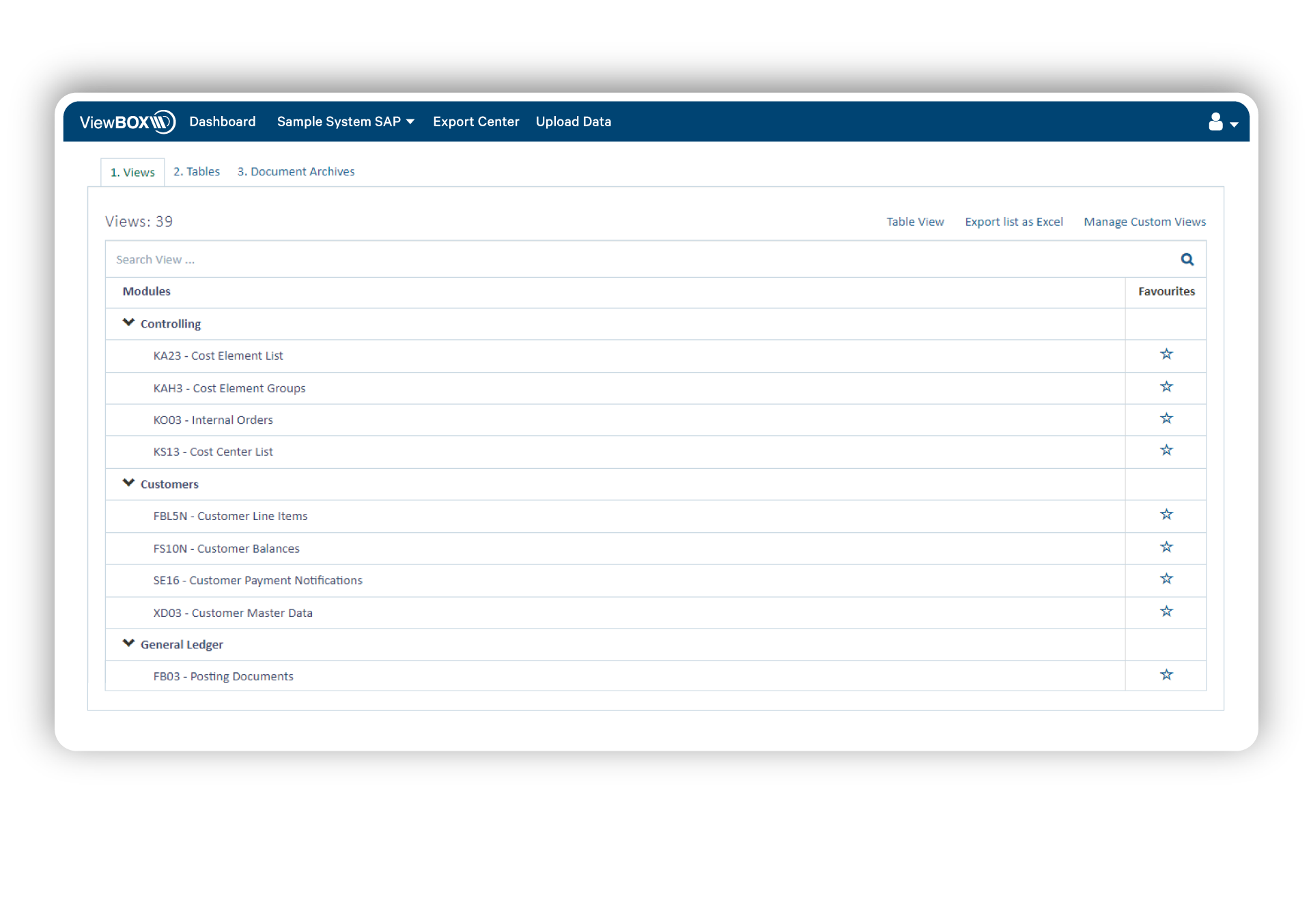 screenshot of ViewBox