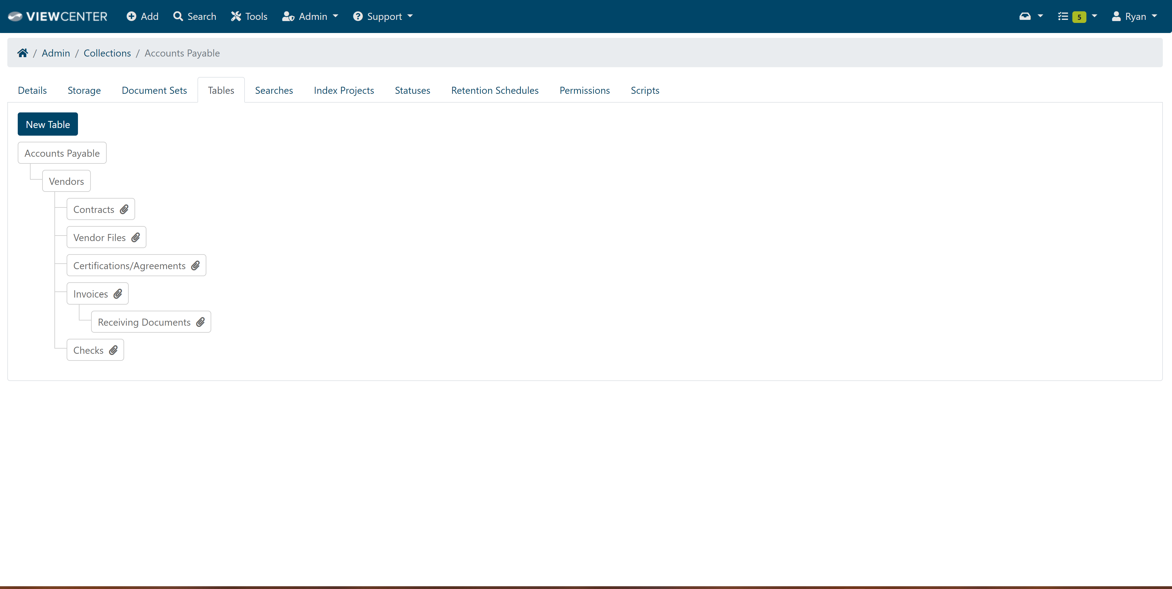 screenshot of ViewCenter
