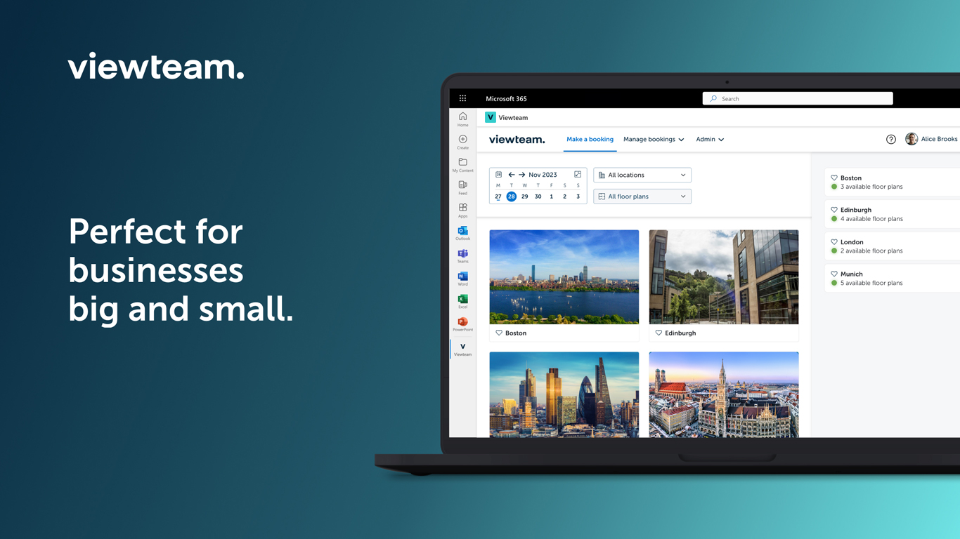 screenshot of Viewteam