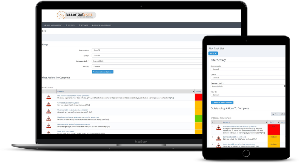 screenshot of VinciWorks