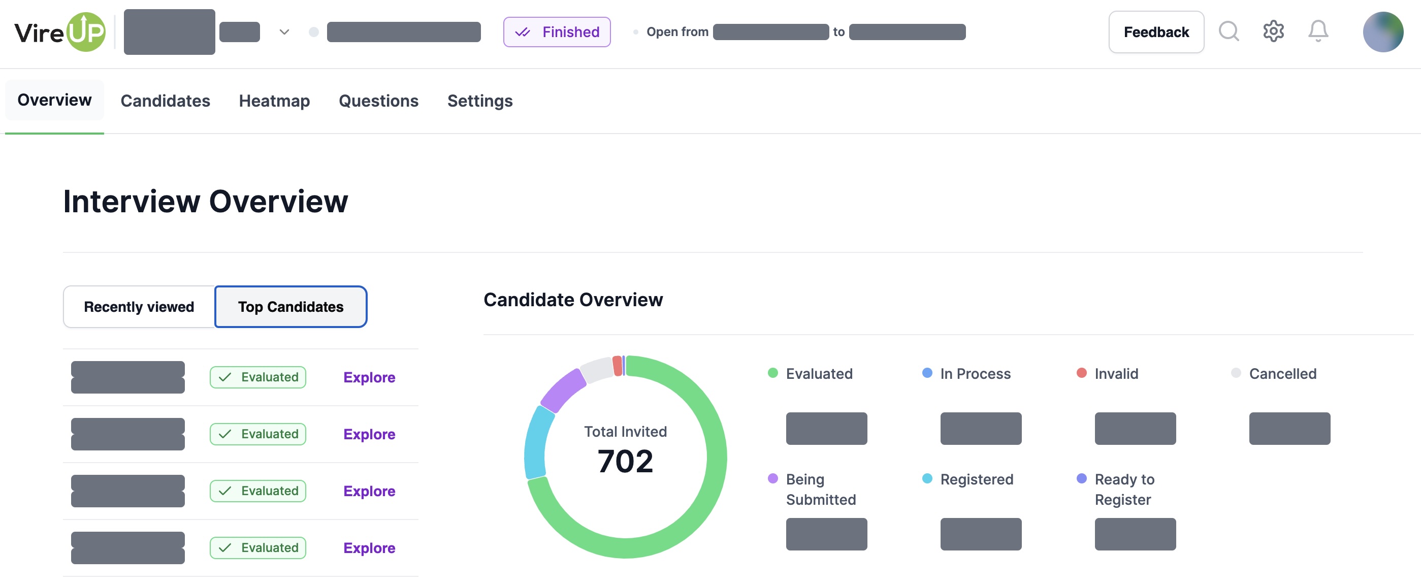 screenshot of VireUp