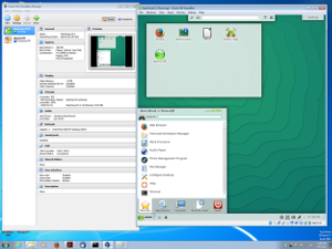 screenshot of VirtualBox