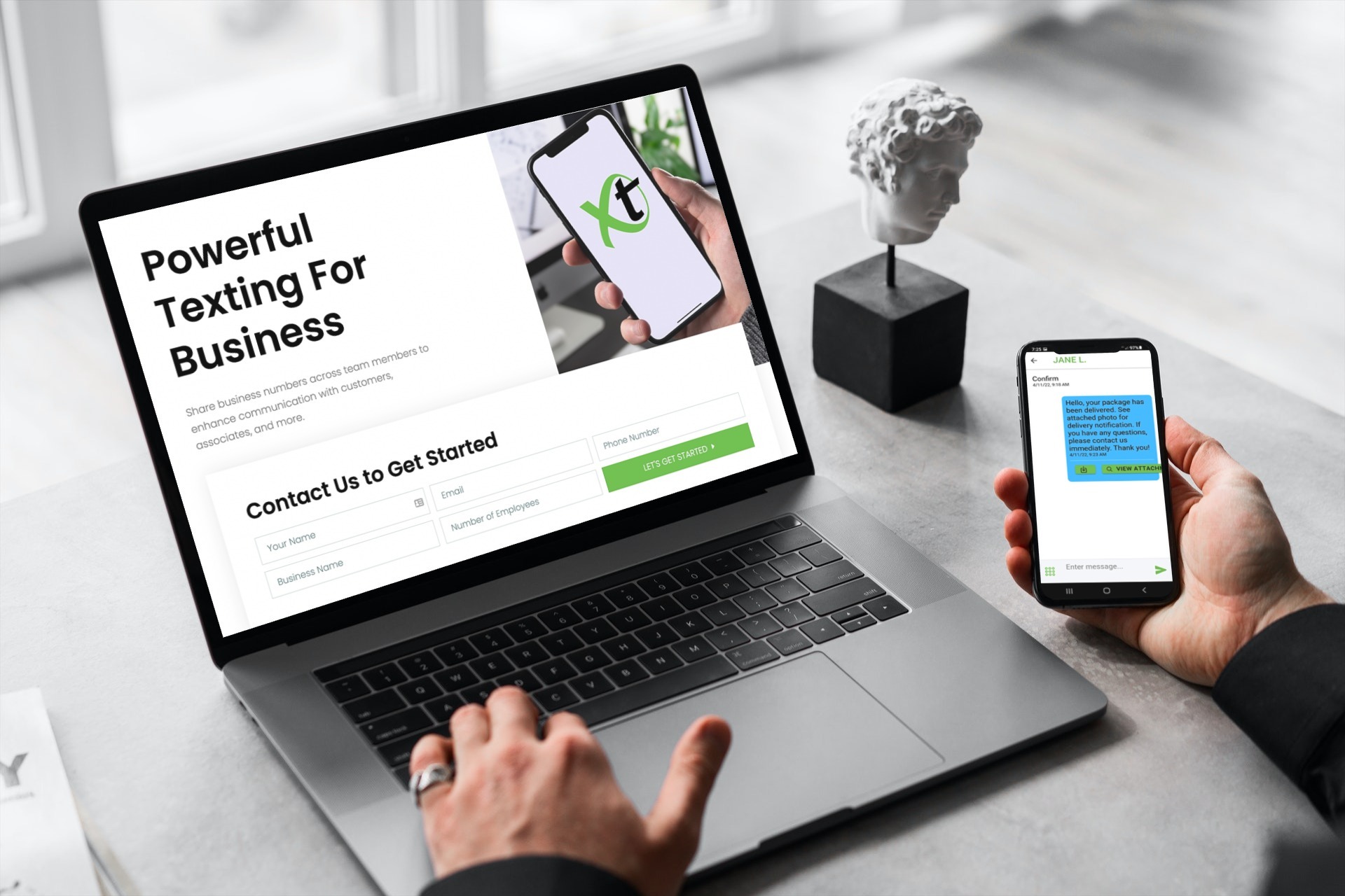 screenshot of VirtualPBX
