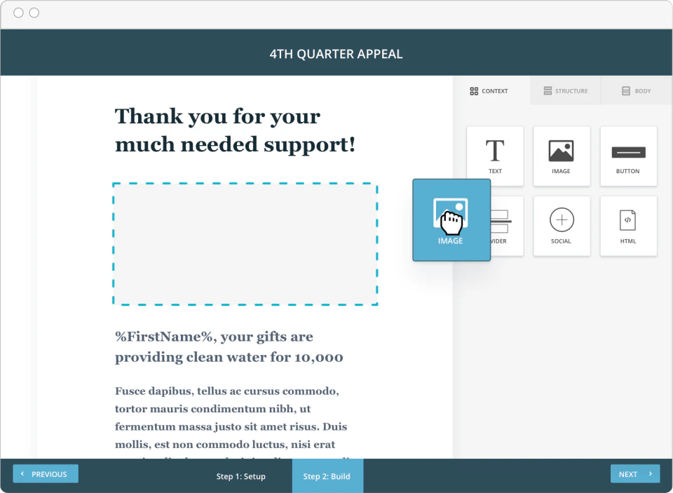 screenshot of Virtuous