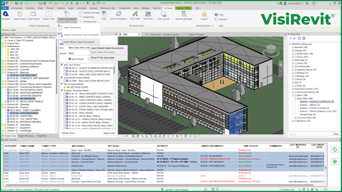 screenshot of VisiSpecs