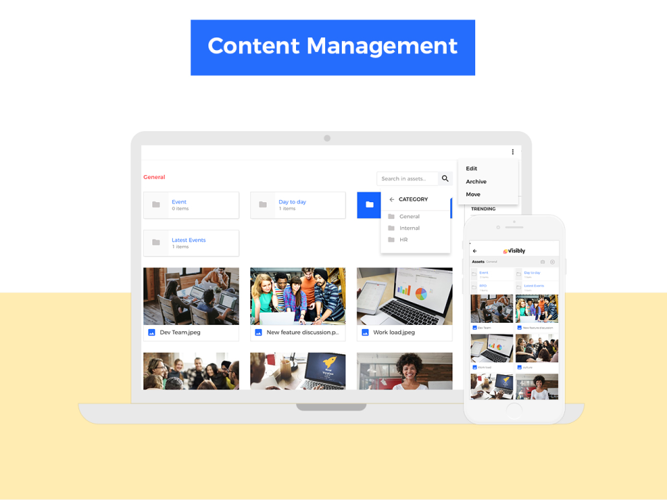 screenshot of Visibly