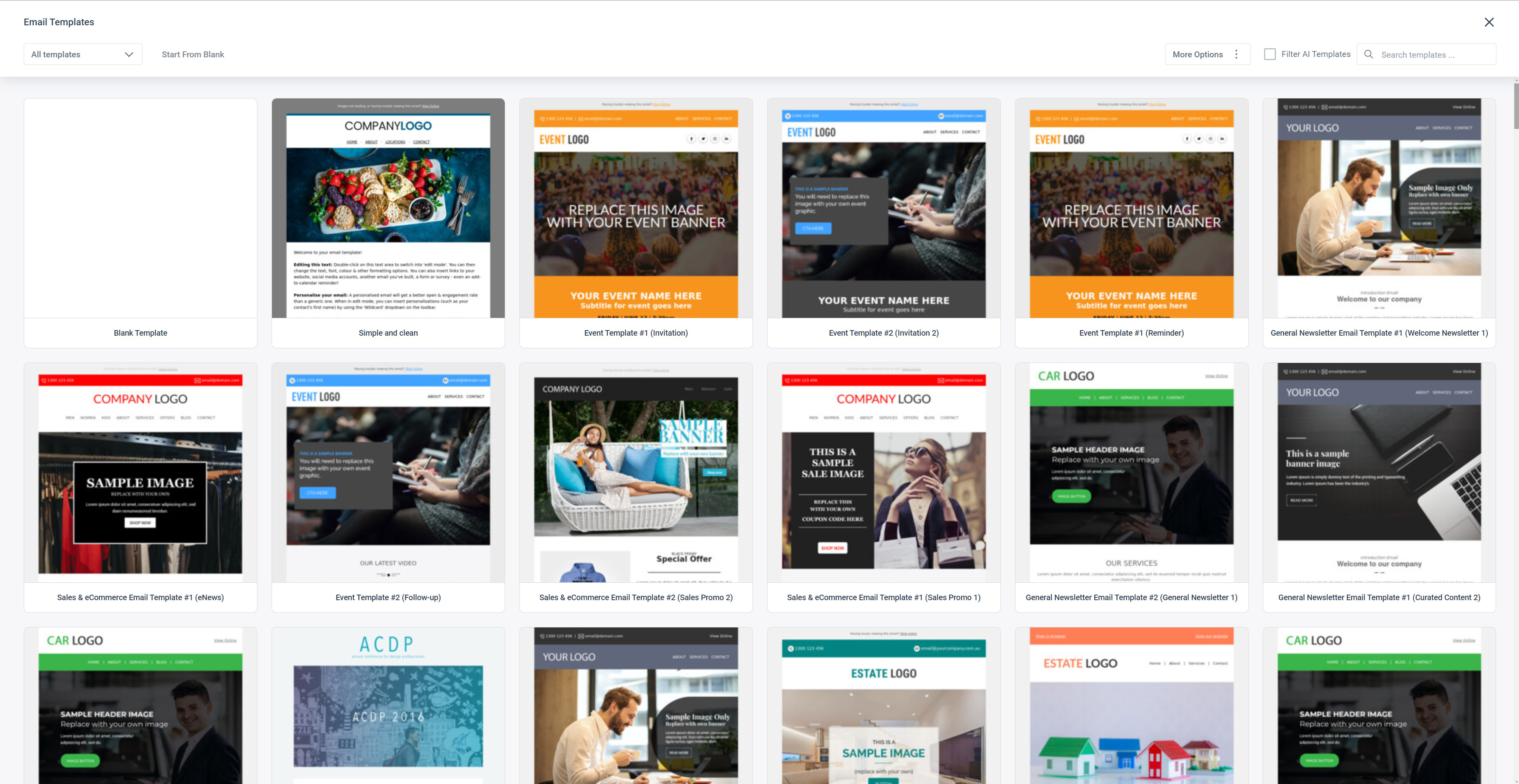 screenshot of Vision6