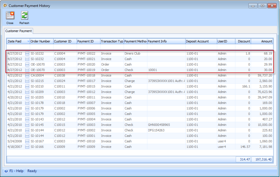 screenshot of VisionCore