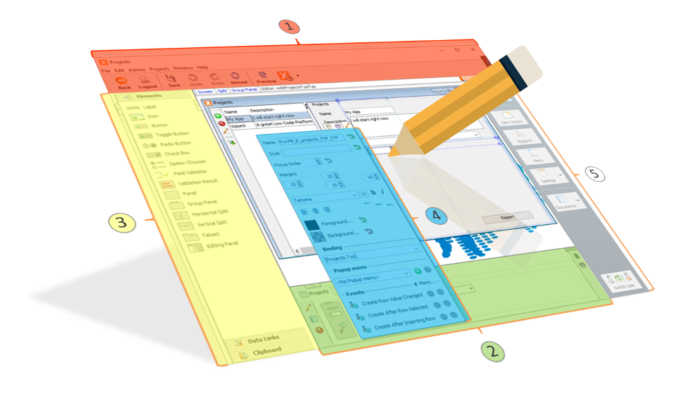 screenshot of VisionX