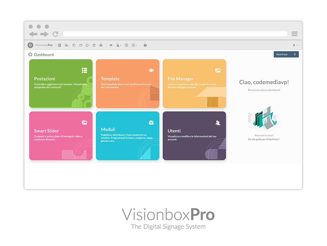 screenshot of VisionboxPro