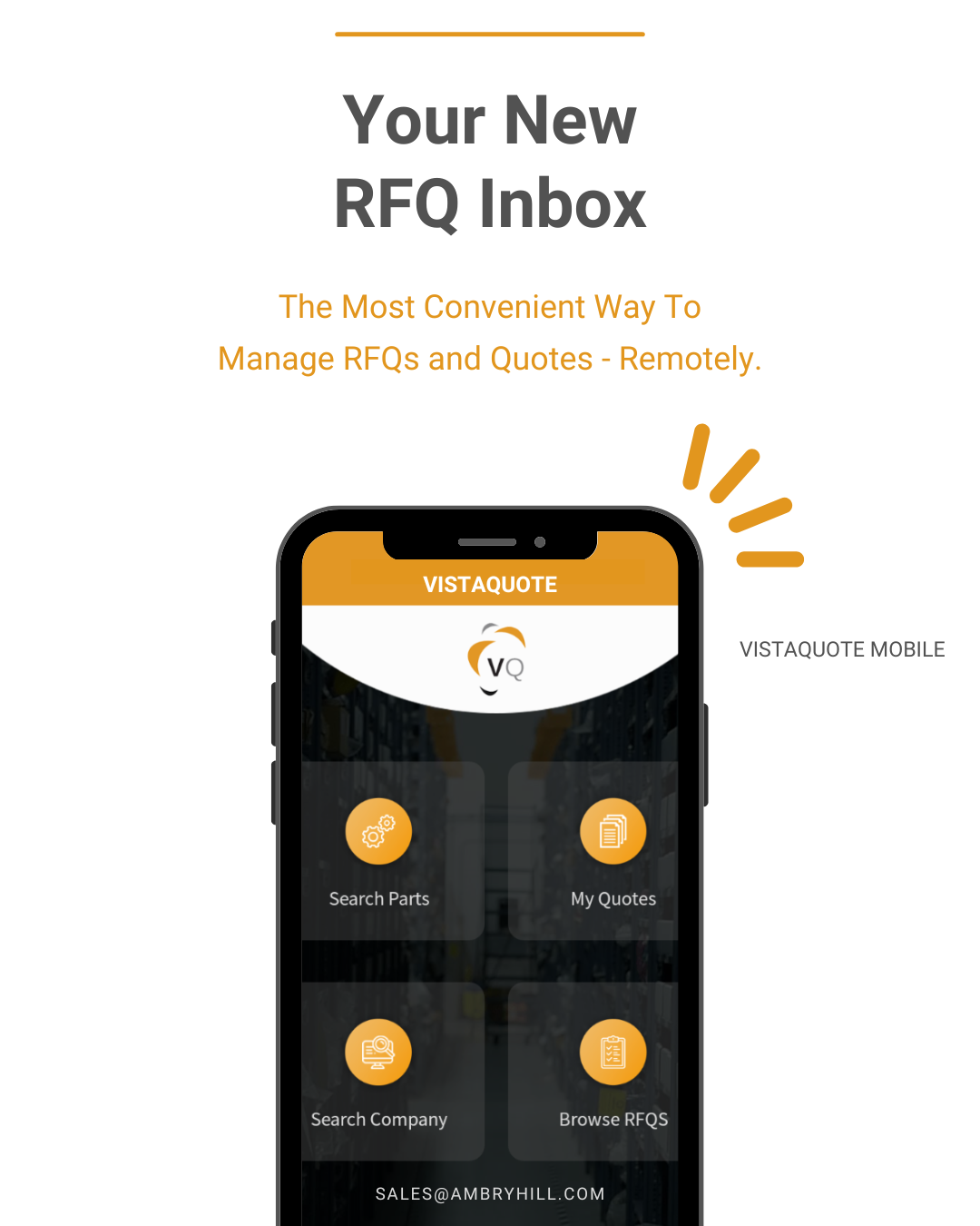 screenshot of VistaQuote