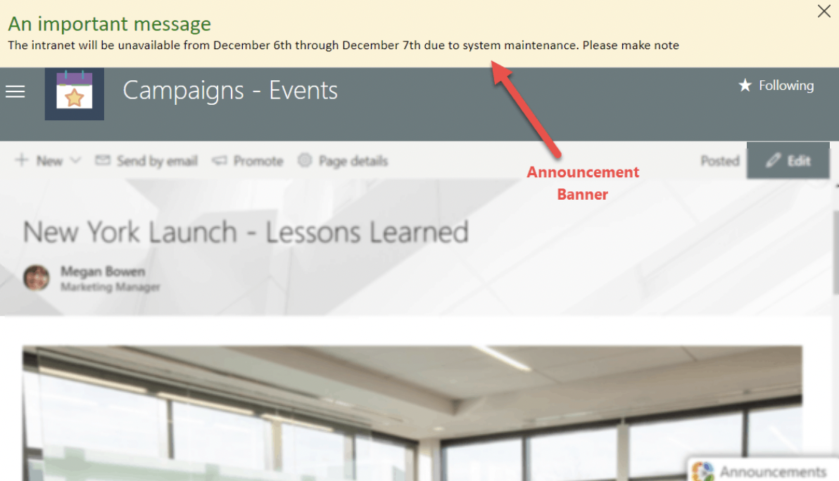 screenshot of VisualSP