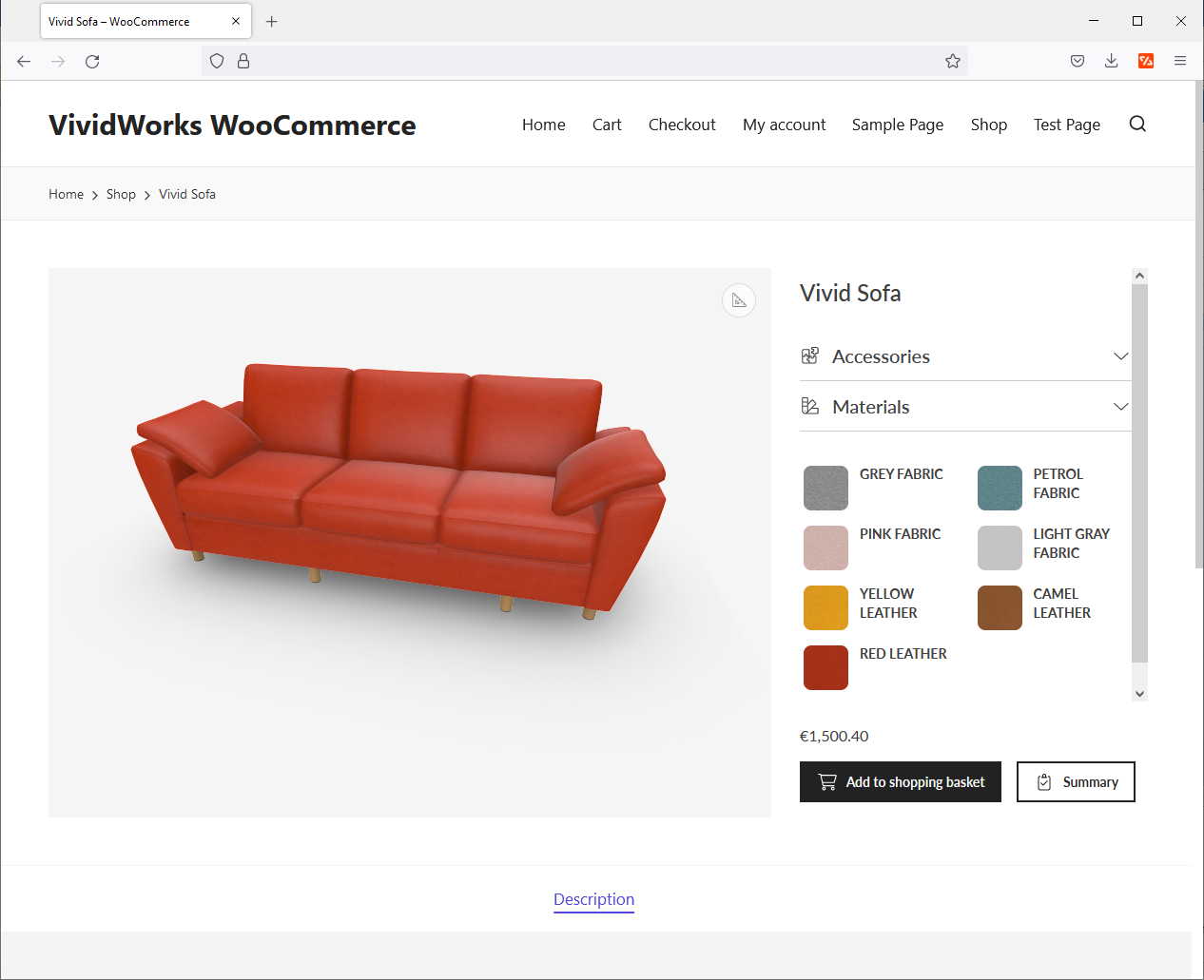 screenshot of VividWorks