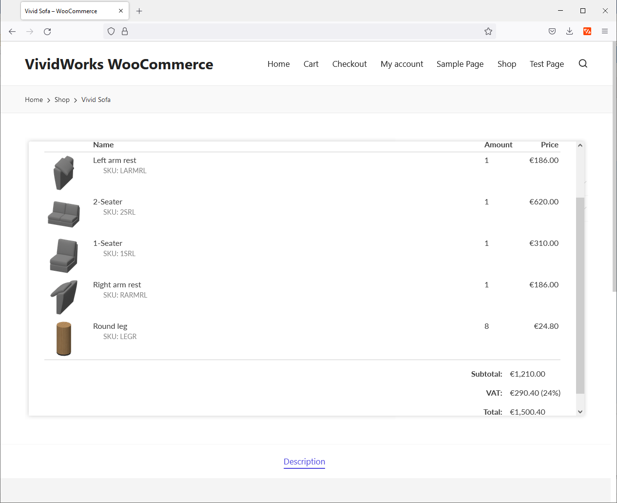 screenshot of VividWorks