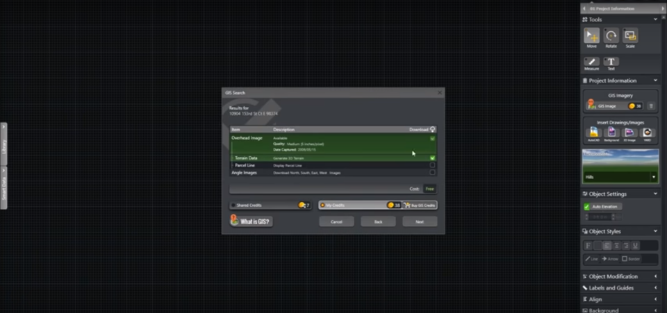 screenshot of VizTerra