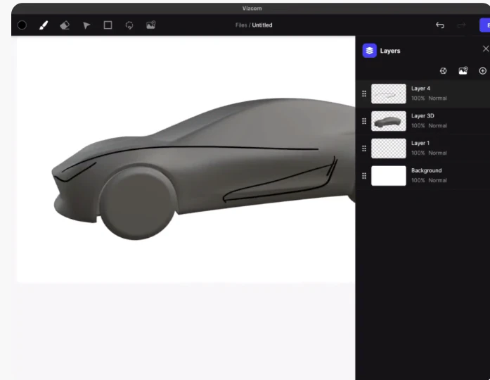 screenshot of Vizcom