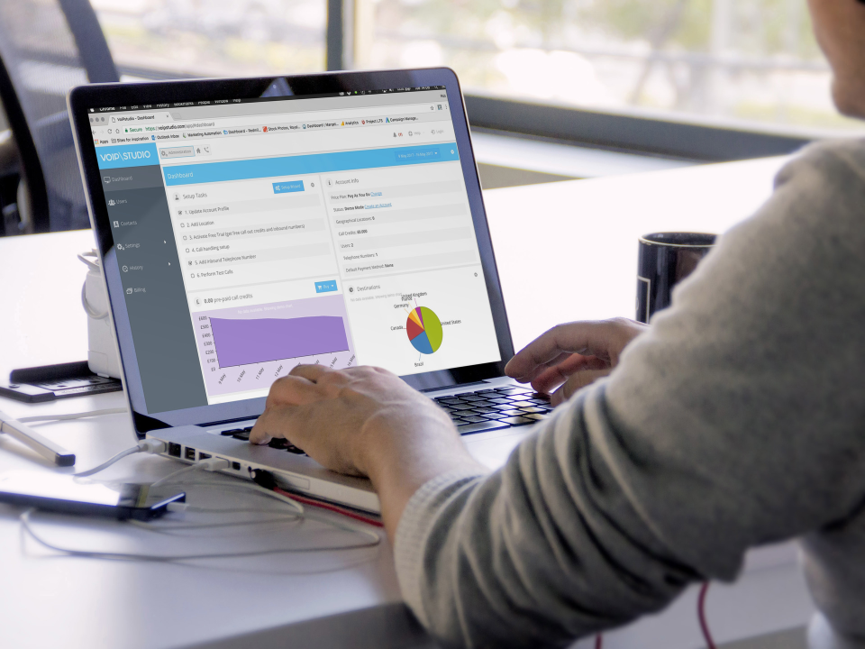 screenshot of VoIPstudio