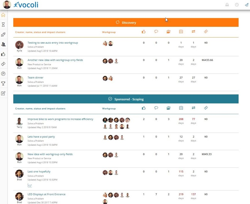 screenshot of Vocoli
