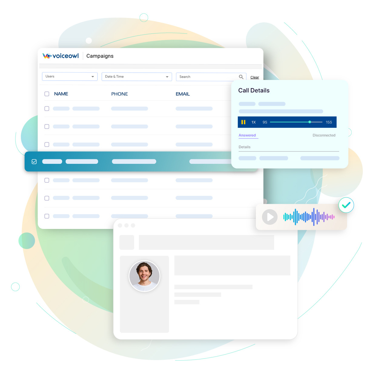 screenshot of VoiceOwl