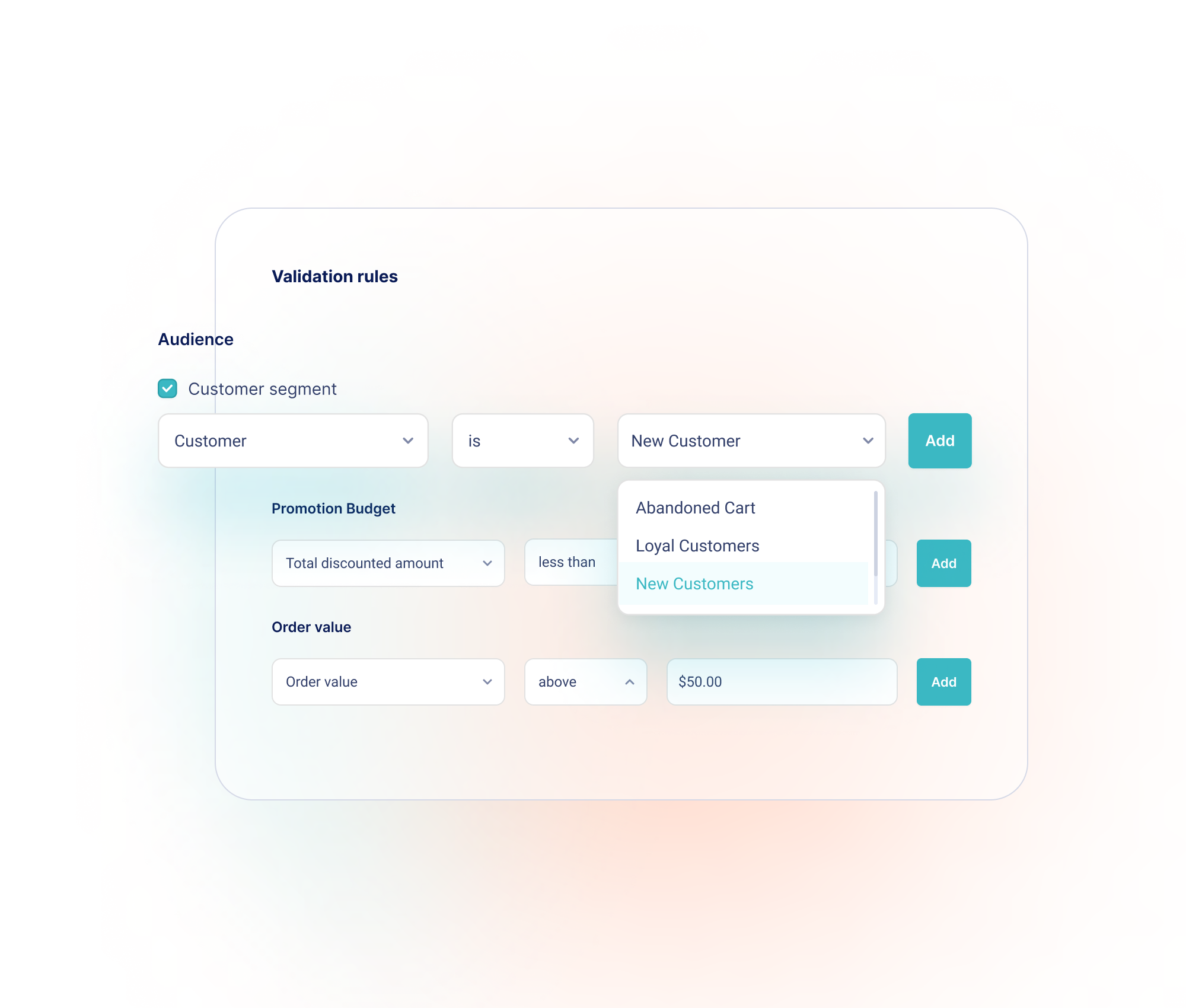 screenshot of Voucherify