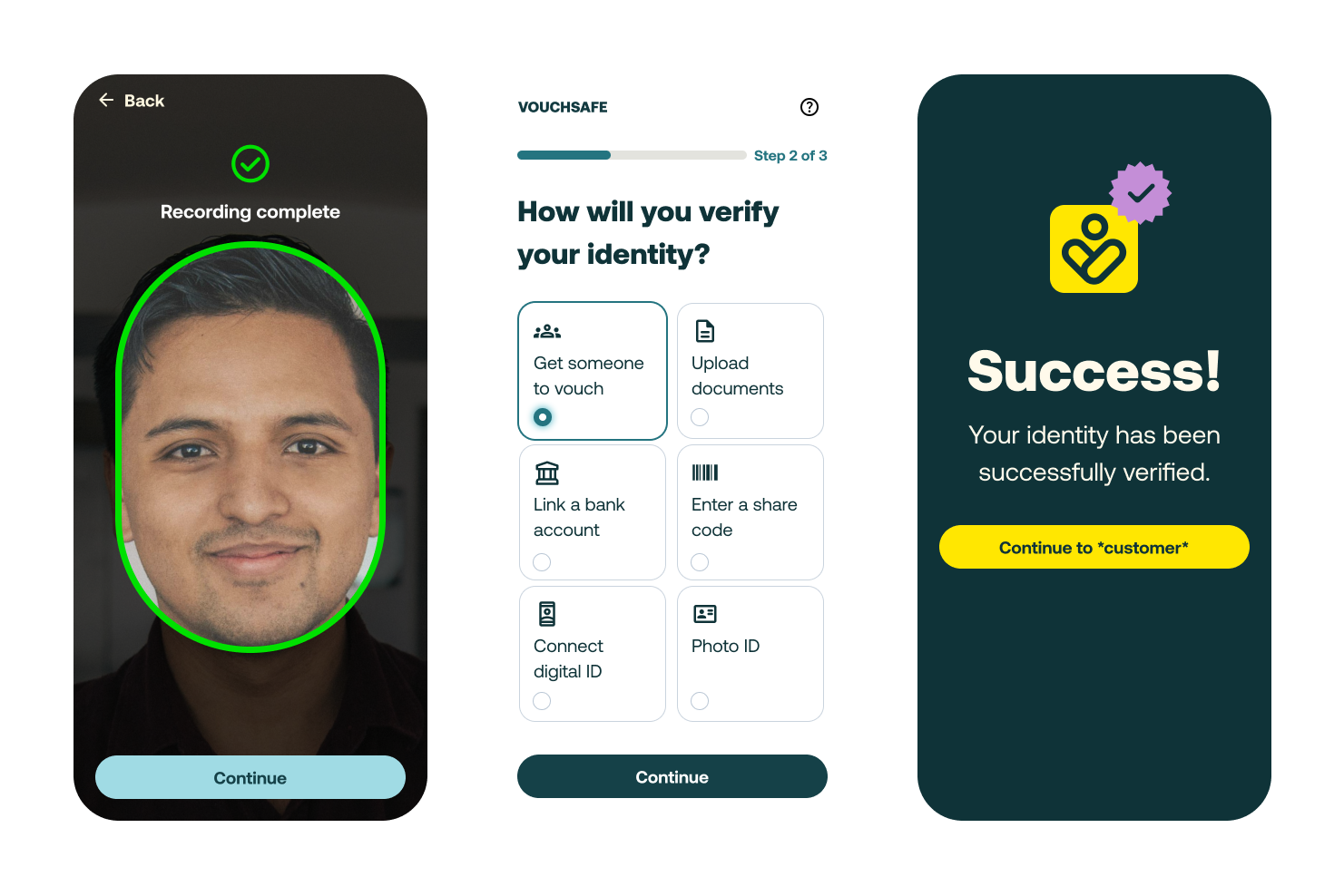 screenshot of Vouchsafe