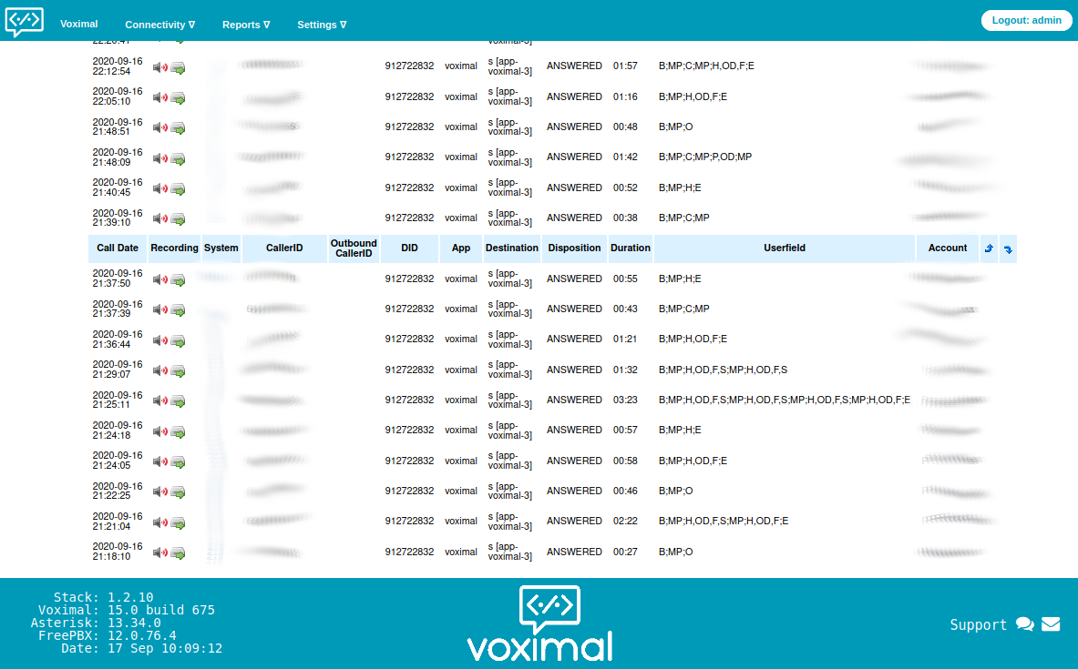 screenshot of Voximal