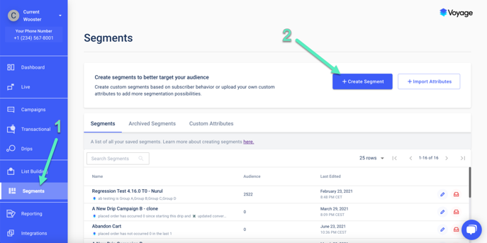 screenshot of Voyage