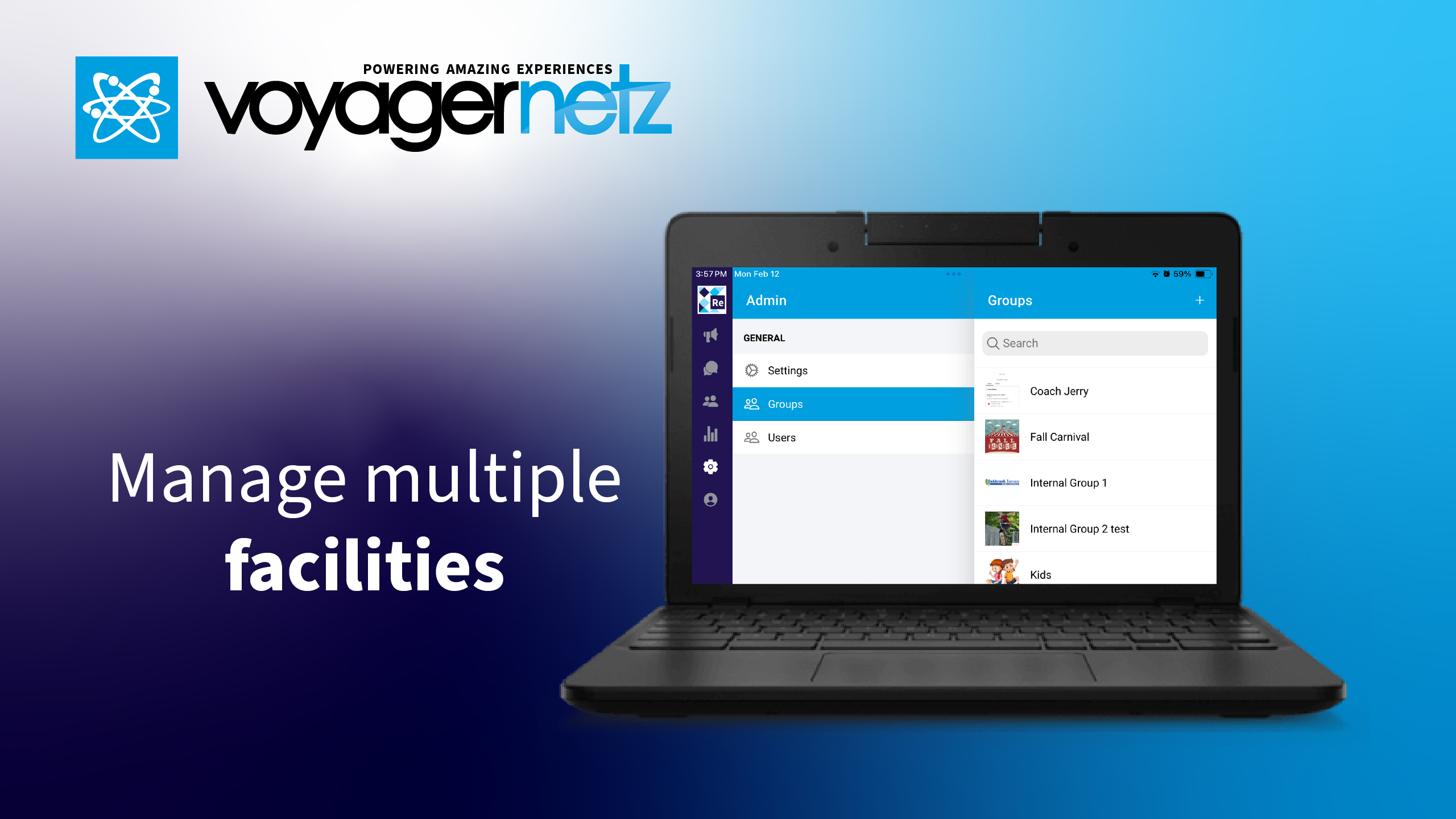 screenshot of VoyagerNetz