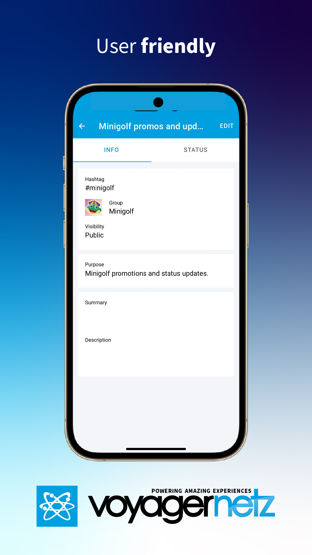 screenshot of VoyagerNetz