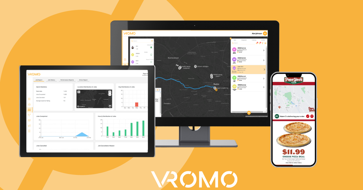 screenshot of Vromo