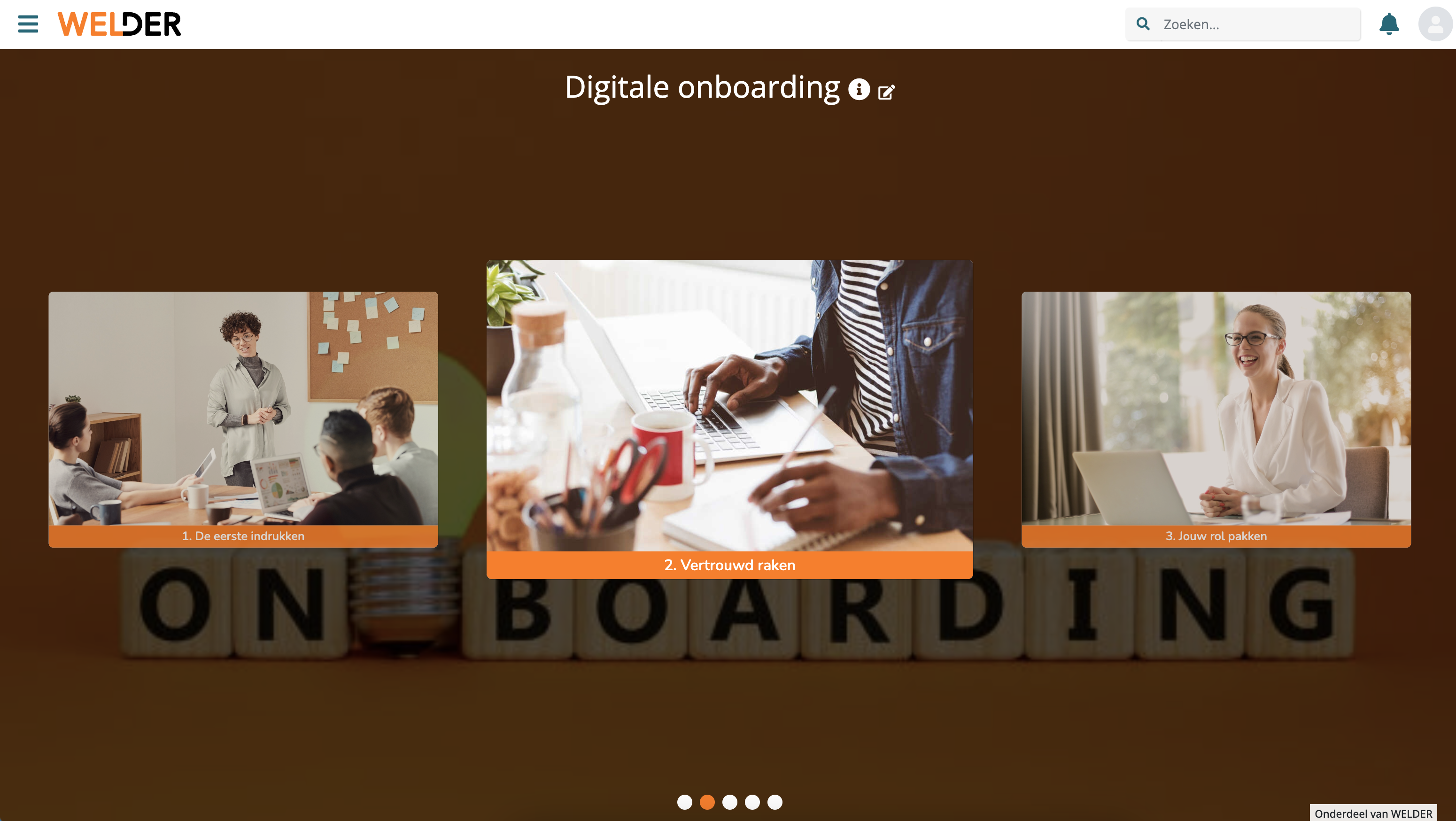 screenshot of WELDER