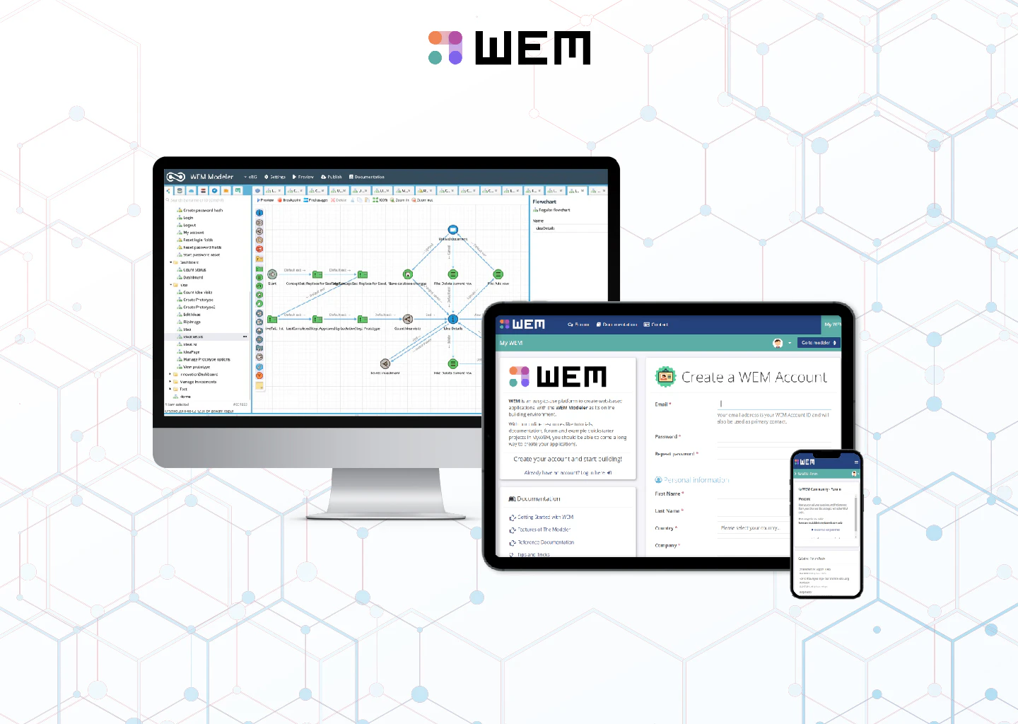 screenshot of WEM