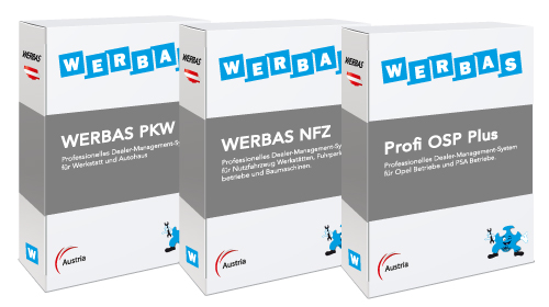 screenshot of WERBAS