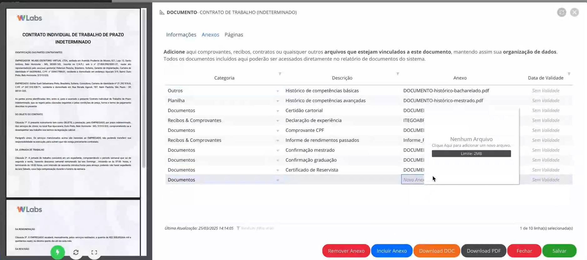 screenshot of WPages