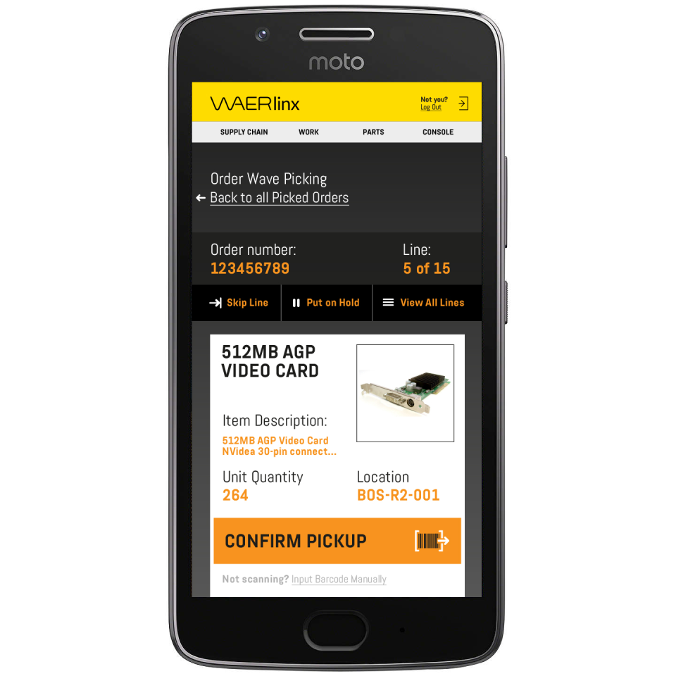 screenshot of WaerLinx