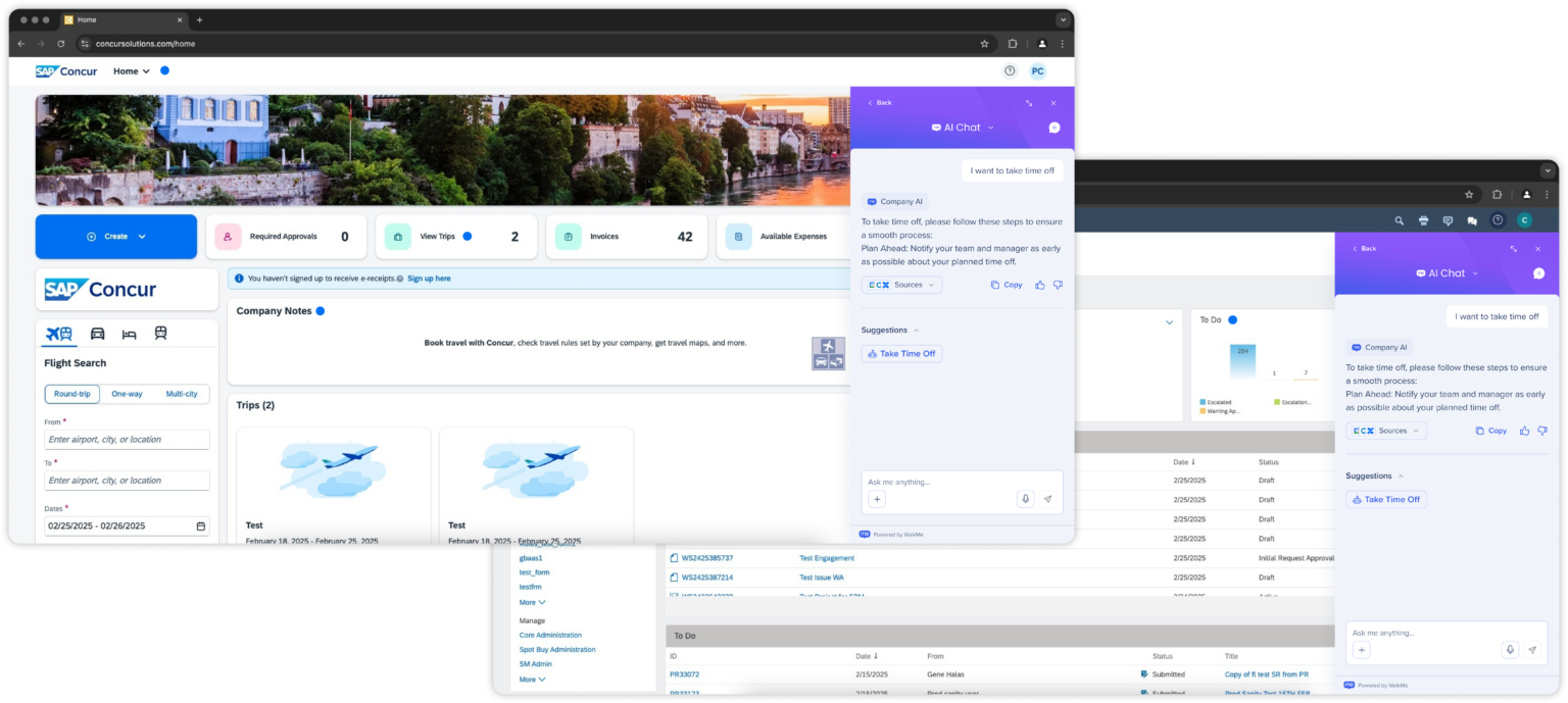 screenshot of WalkMe