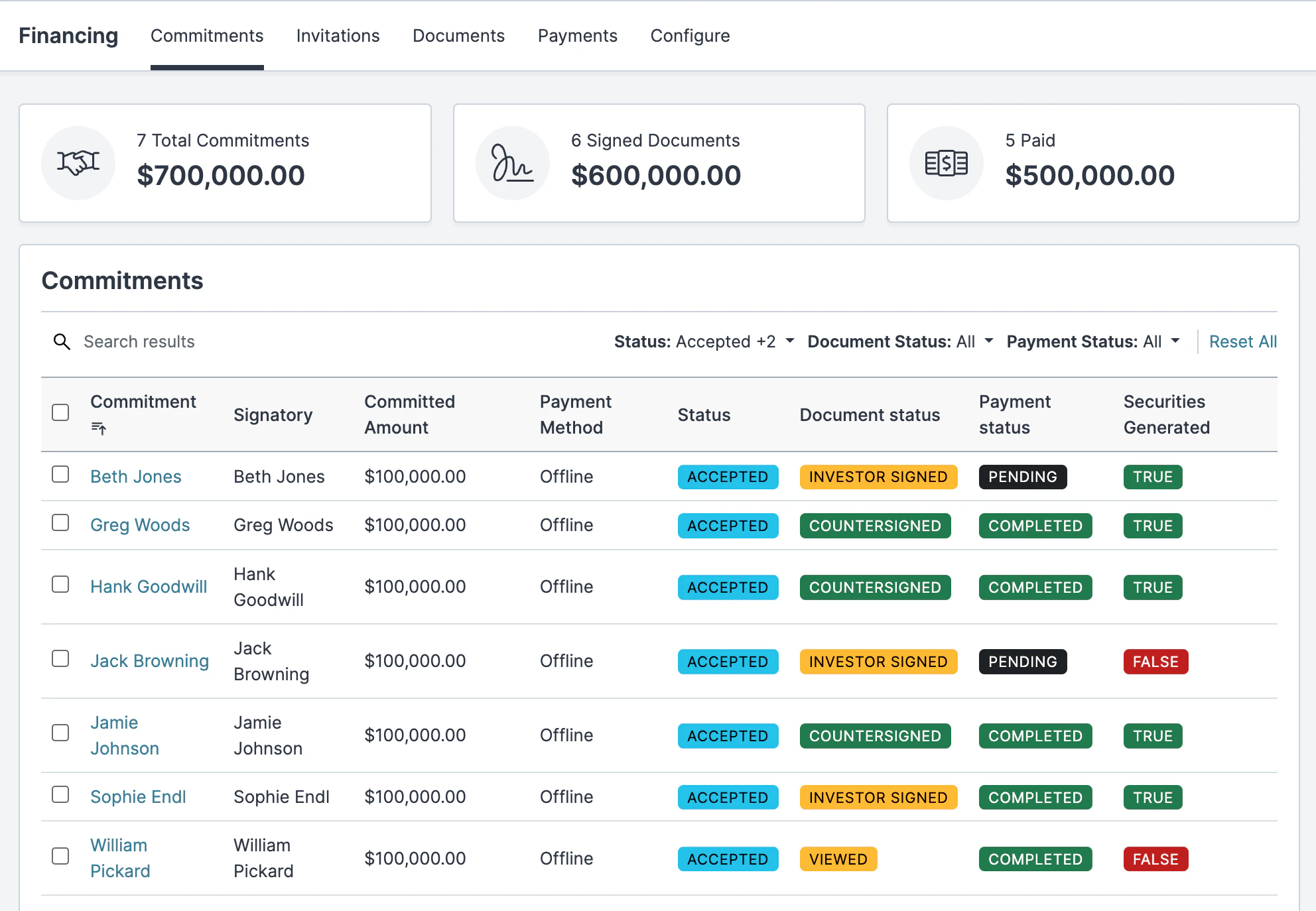 screenshot of Walter