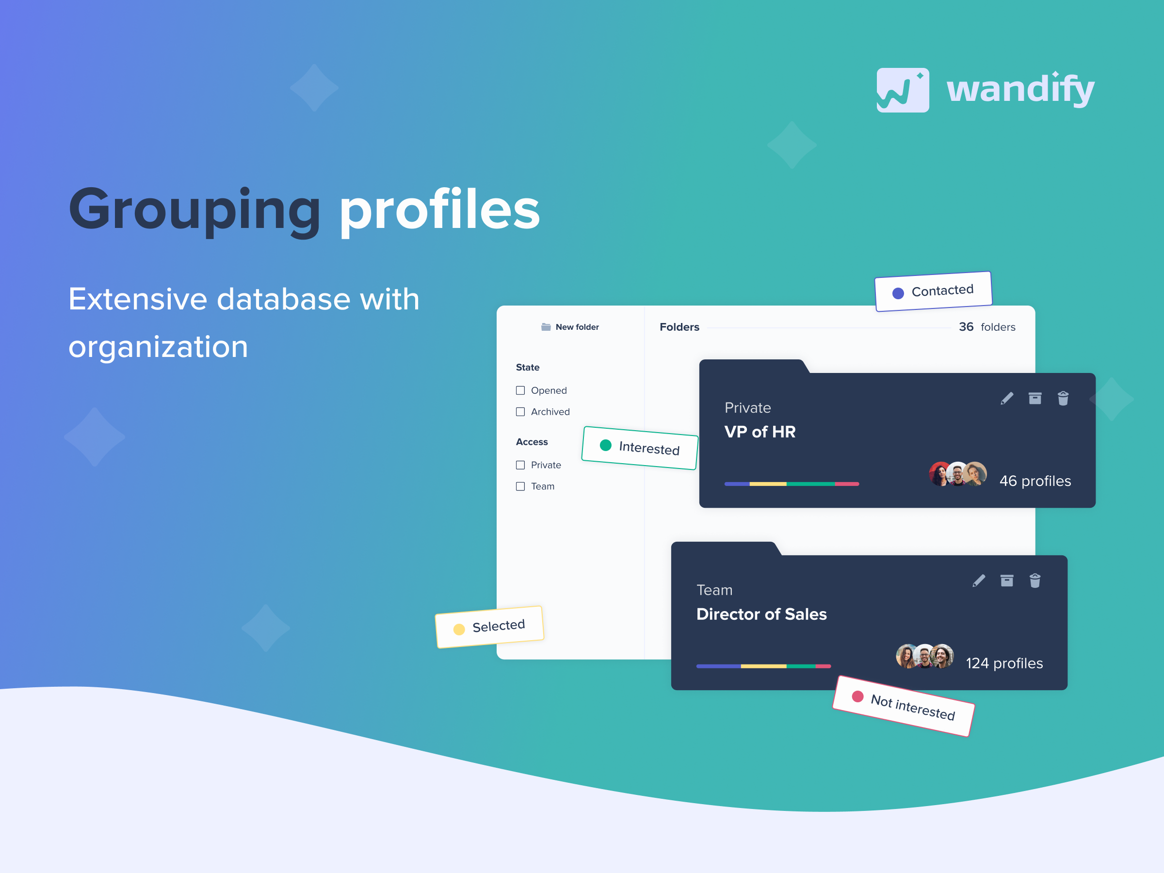 screenshot of Wandify