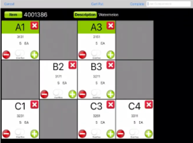 screenshot of WarehouseOS